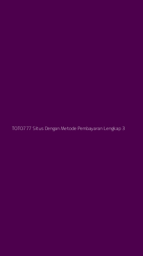 Tampilan Antarmuka Aplikasi Toto777 Situs Dengan Metode Pembayaran Lengkap - 3