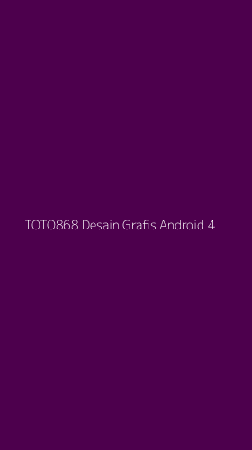 Tampilan Antarmuka Aplikasi Toto868 Desain Grafis Android - 4