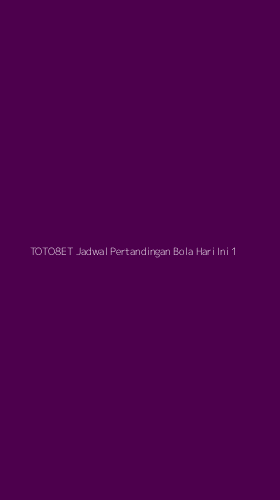 Tampilan Antarmuka Aplikasi Toto8et Jadwal Pertandingan Bola Hari Ini - 1