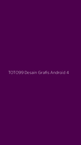 Tampilan Antarmuka Aplikasi Toto99 Desain Grafis Android - 4