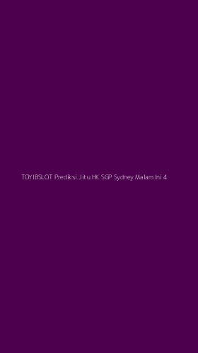 Tampilan Antarmuka Aplikasi Toyibslot Prediksi Jitu Hk Sgp Sydney Malam Ini - 4