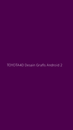 Tampilan Antarmuka Aplikasi Toyota4d Desain Grafis Android - 2
