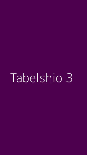 Tampilan Antarmuka Aplikasi Tabelshio - 3