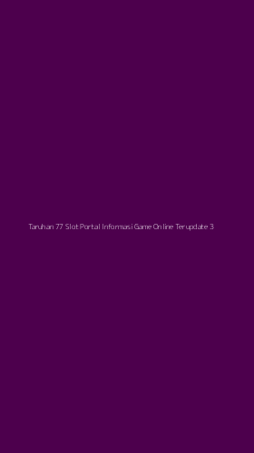 Tampilan Antarmuka Aplikasi Taruhan 77 Slot Portal Informasi Game Online Terupdate - 3