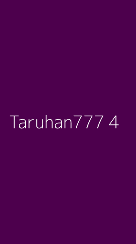 Tampilan Antarmuka Aplikasi Taruhan777 - 4