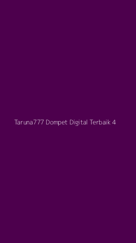 Tampilan Antarmuka Aplikasi Taruna777 Dompet Digital Terbaik - 4