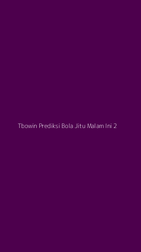 Tampilan Antarmuka Aplikasi Tbowin Prediksi Bola Jitu Malam Ini - 2