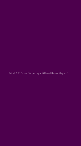Tampilan Antarmuka Aplikasi Tebak123 Situs Terpercaya Pilihan Utama Player - 3