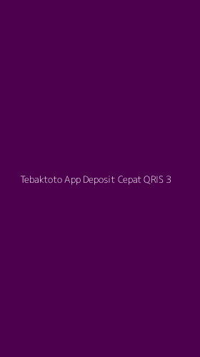 Tampilan Antarmuka Aplikasi Tebaktoto App Deposit Cepat Qris - 3