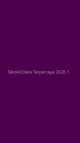 Tampilan Antarmuka Aplikasi Teko4d Dana Terpercaya 2026 - 1