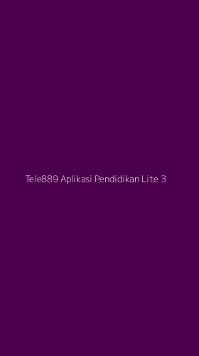 Tampilan Antarmuka Aplikasi Tele889 Aplikasi Pendidikan Lite - 3