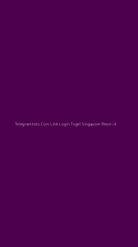 Tampilan Antarmuka Aplikasi Telegramtoto Com Link Login Togel Singapore Resmi - 4