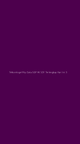 Tampilan Antarmuka Aplikasi Telkomtogel Rtp Data Sgp Hk Sdy Terlengkap Hari Ini - 3