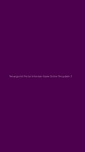 Tampilan Antarmuka Aplikasi Temanjpslot Portal Informasi Game Online Terupdate - 3