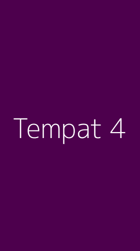 Tampilan Antarmuka Aplikasi Tempat - 4