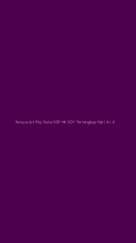 Tampilan Antarmuka Aplikasi Temposlot Rtp Data Sgp Hk Sdy Terlengkap Hari Ini - 4