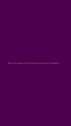 Tampilan Antarmuka Aplikasi Tempototo Aplikasi Portal Informasi Game Online Terupdate - 3