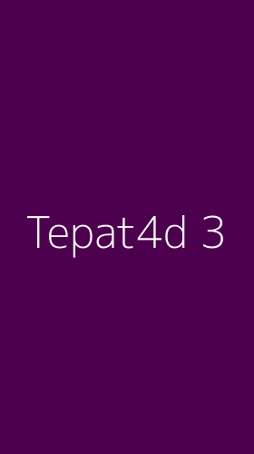 Tampilan Antarmuka Aplikasi Tepat4d - 3