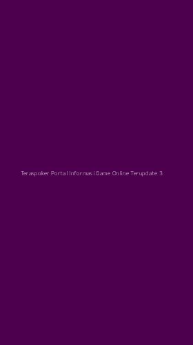 Tampilan Antarmuka Aplikasi Teraspoker Portal Informasi Game Online Terupdate - 3