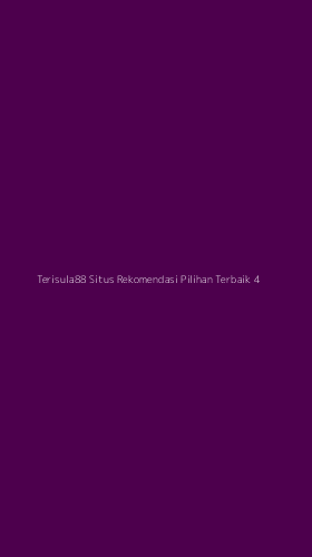 Tampilan Antarmuka Aplikasi Terisula88 Situs Rekomendasi Pilihan Terbaik - 4