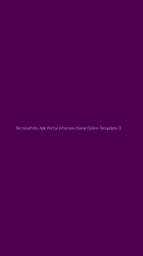 Tampilan Antarmuka Aplikasi Terminaltoto Apk Portal Informasi Game Online Terupdate - 3