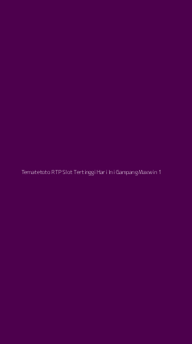 Tampilan Antarmuka Aplikasi Ternatetoto Rtp Slot Tertinggi Hari Ini Gampang Maxwin - 1