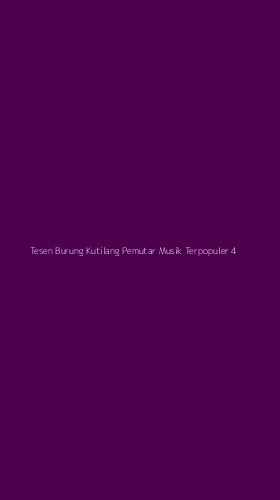 Tampilan Antarmuka Aplikasi Tesen Burung Kutilang Pemutar Musik Terpopuler - 4