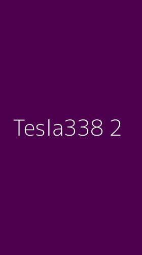 Tampilan Antarmuka Aplikasi Tesla338 - 2