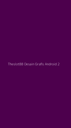 Tampilan Antarmuka Aplikasi Theslot88 Desain Grafis Android - 2