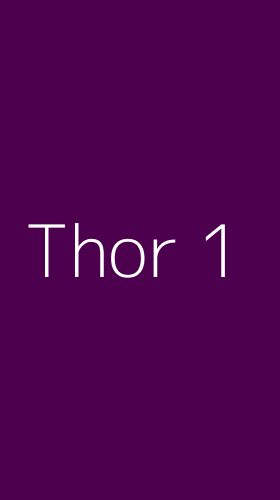 Tampilan Antarmuka Aplikasi Thor - 1