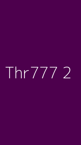 Tampilan Antarmuka Aplikasi Thr777 - 2