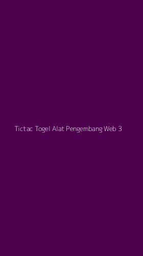 Tampilan Antarmuka Aplikasi Tictac Togel Alat Pengembang Web - 3
