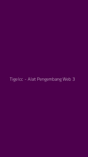 Tampilan Antarmuka Aplikasi Tigelcc - Alat Pengembang Web - 3