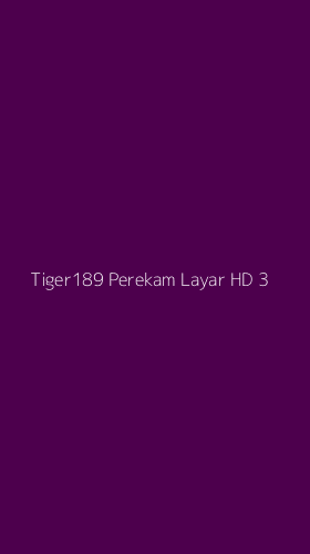Tampilan Antarmuka Aplikasi Tiger189 Perekam Layar Hd - 3