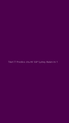 Tampilan Antarmuka Aplikasi Tiket77 Prediksi Jitu Hk Sgp Sydney Malam Ini - 1