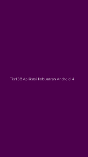 Tampilan Antarmuka Aplikasi Tis138 Aplikasi Kebugaran Android - 4