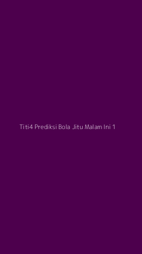 Tampilan Antarmuka Aplikasi Titi4 Prediksi Bola Jitu Malam Ini - 1