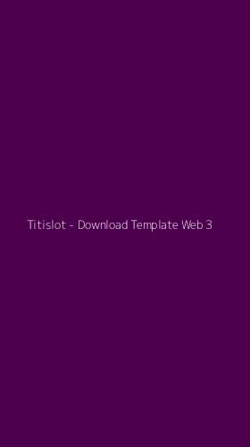 Tampilan Antarmuka Aplikasi Titislot - Download Template Web - 3