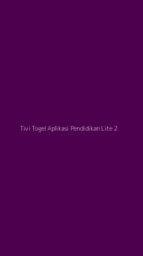 Tampilan Antarmuka Aplikasi Tivi Togel Aplikasi Pendidikan Lite - 2