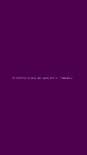 Tampilan Antarmuka Aplikasi Tivi Togel Portal Informasi Game Online Terupdate - 2