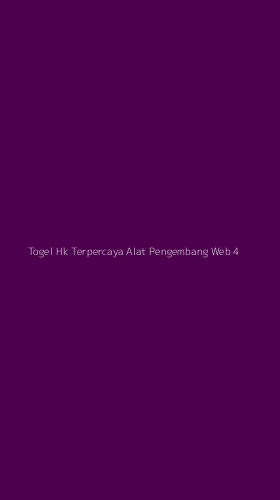 Tampilan Antarmuka Aplikasi Togel Hk Terpercaya Alat Pengembang Web - 4