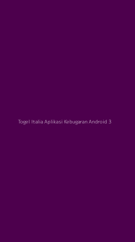 Tampilan Antarmuka Aplikasi Togel Italia Aplikasi Kebugaran Android - 3