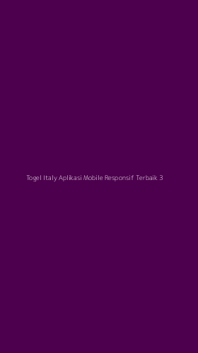 Tampilan Antarmuka Aplikasi Togel Italy Aplikasi Mobile Responsif Terbaik - 3