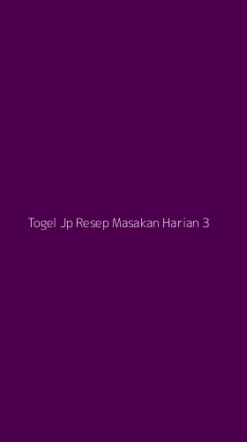 Tampilan Antarmuka Aplikasi Togel Jp Resep Masakan Harian - 3