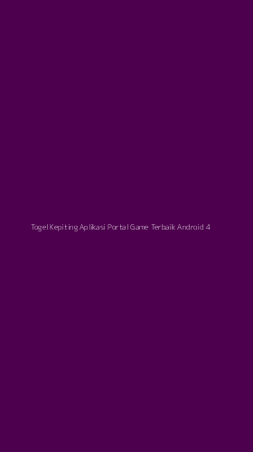 Tampilan Antarmuka Aplikasi Togel Kepiting Aplikasi Portal Game Terbaik Android - 4