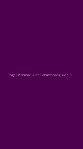 Tampilan Antarmuka Aplikasi Togel Makasar Alat Pengembang Web - 3