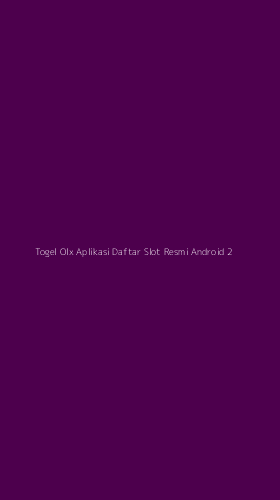 Tampilan Antarmuka Aplikasi Togel Olx Aplikasi Daftar Slot Resmi Android - 2