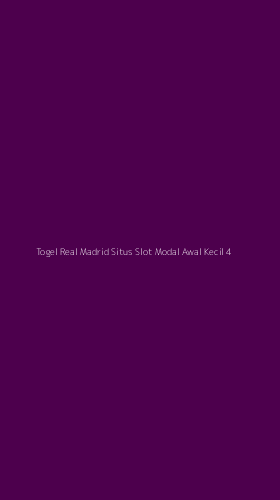 Tampilan Antarmuka Aplikasi Togel Real Madrid Situs Slot Modal Awal Kecil - 4