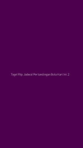 Tampilan Antarmuka Aplikasi Togel Rtp Jadwal Pertandingan Bola Hari Ini - 2