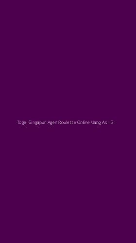 Tampilan Antarmuka Aplikasi Togel Singapur Agen Roulette Online Uang Asli - 3
